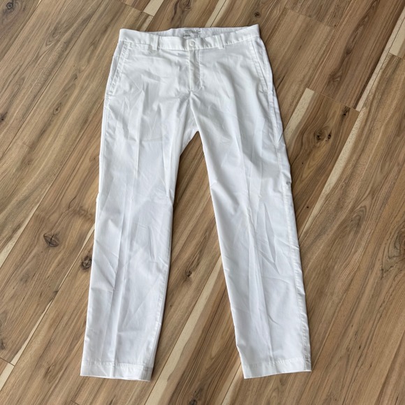 Nike Golf Tour Performance DRI-FIT White Golf Pants Mens 32x30 - Picture 1 of 9
